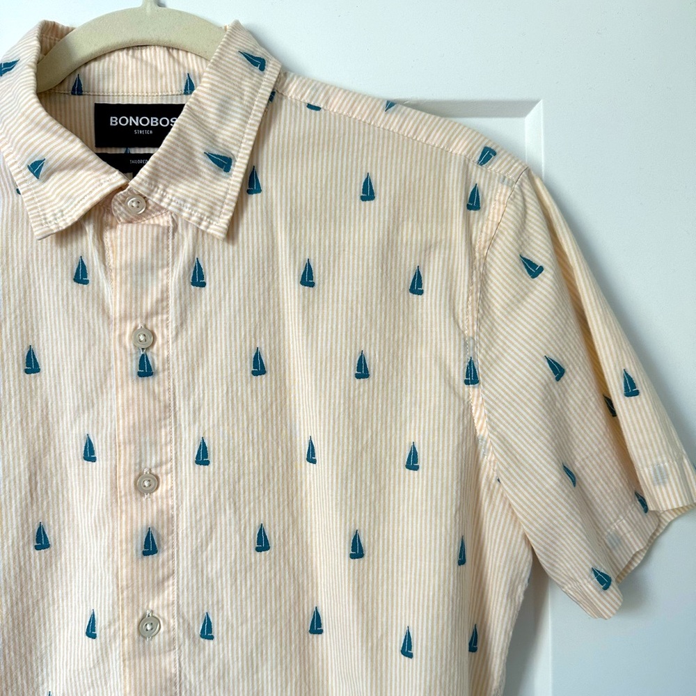 Bonobos Tailored Riviera Short Sleeve Shirt